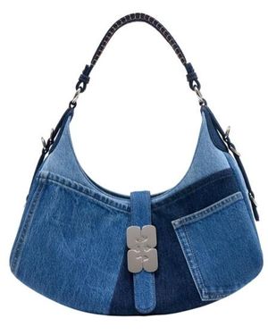 Ganni Small Kat Bag - Blue