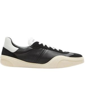 Acne Studios Leather Trainers - Black