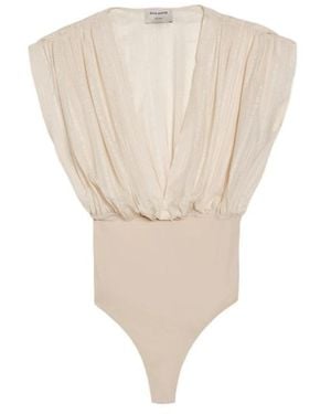 Zeus+Dione Voidra Textured Bodysuit - White
