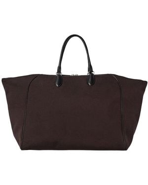 The Row Timo Handbag - Brown