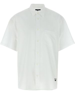 Comme des Garçons Logo Embroidery Shirt - White