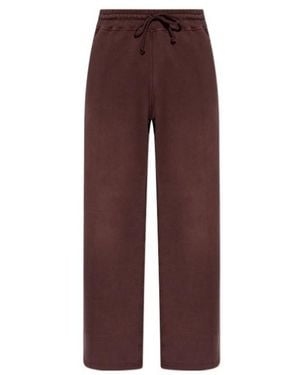 Golden Goose Wide-Leg Drawstring Joggers - Purple