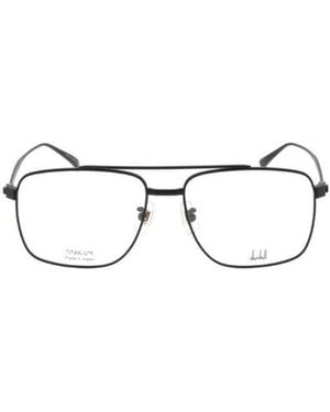 dunhill Pilot Frame Glasses - White