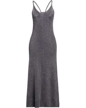 Tory Burch Colourful Sleeveless Knit Dress - Grey