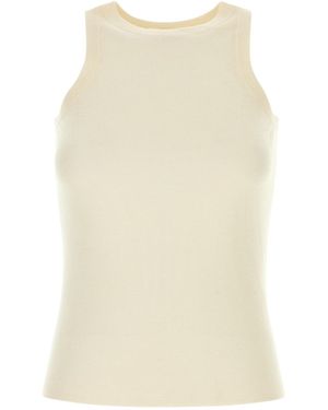 Co. Re Ribbed Knit Tank Top - Natural
