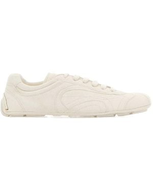 Prada Montecarlo Low-Top Trainers - Natural