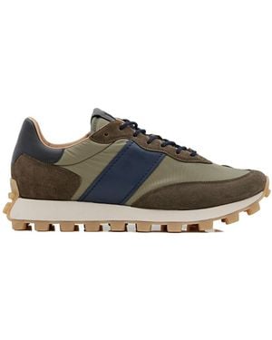 Tod's 1T Rubber-Pebbles-Sole Sneakers - Multicolor