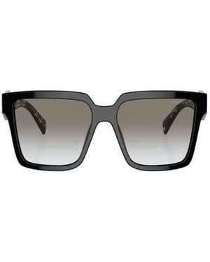 Prada Eyewear Square-Frame Sunglasses - Metallic
