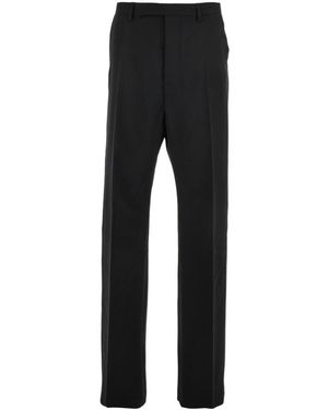 Rick Owens Casual Pants With Belt Loops - Black