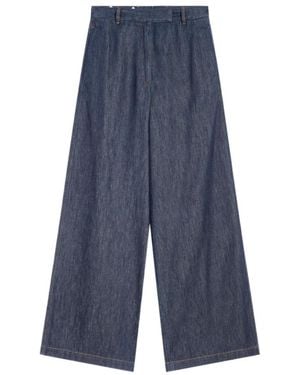 Dries Van Noten Wide-Leg Jeans - Blue
