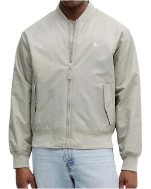 Calvin Klein Long Sleeve Jacket - Grey