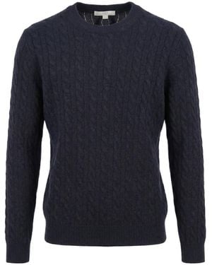 Malo Long-Sleeved Sweater - Blue