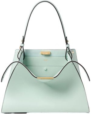 Fendi Way Medium Tote Bag - Green