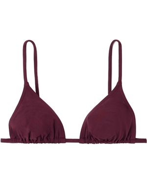 Eres Mouna Triangle Bikini Top - Purple