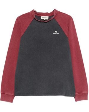ShuShu/Tong Long-Sleeved Sweatshirt - Red