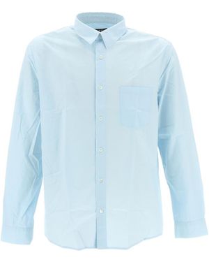 A.P.C. Clement Long-Sleeved Shirt - Blue