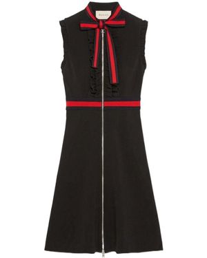 Gucci Bow Tie Dress - Black