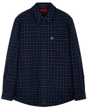 Gucci Padded Overshirt - Blue