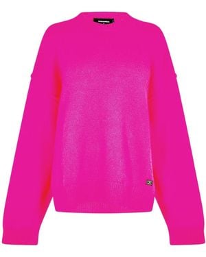 DSquared² Dsq Hoody Ld34 - Pink