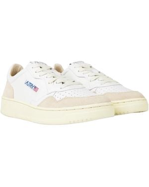 Autry Medalist Low Top Sneakers - White