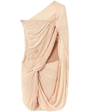 Stella McCartney Asymmetrical Dress - Natural