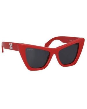 Off-White c/o Virgil Abloh Edvard Cat-Eye Sunglasses - Red