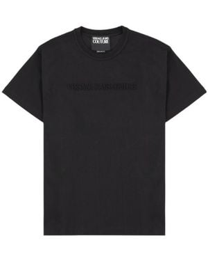 Versace Logo Detail T-Shirt - Black