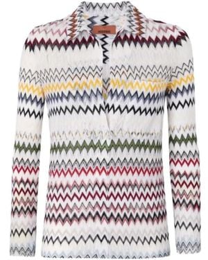 Missoni And Long-Sleeve T-Shirt - White