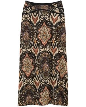 Ba&sh Zaim Straight Skirt - Multicolour