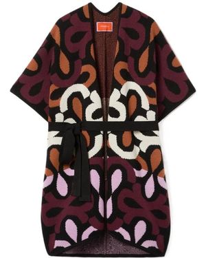 La DoubleJ Maiolika Wool Robe - Multicolor