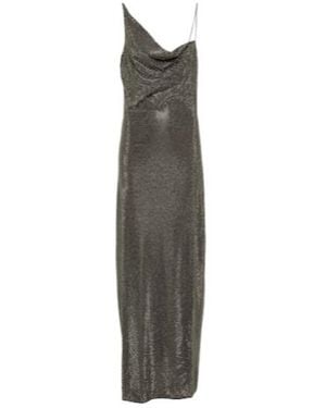 Stella McCartney Asymmetric Embellished Maxi Dress - Multicolour