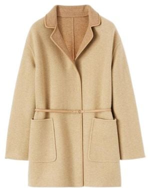 Loro Piana Jimi Double-Sided Coat - Natural