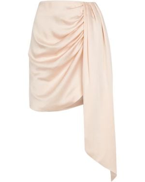 Jonathan Simkhai Flowing Design Midi Skirt - Natural