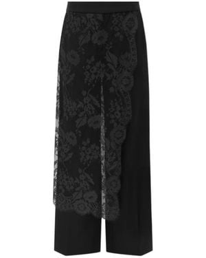 Zimmermann Valiant Lace Wrap Pants - Black