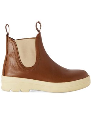 Loro Piana Lakeside Ankle Boots - Brown