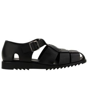 Paraboot Pacific Buckled Sandals - Black