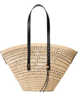 Loewe Large Braid Shoulder Bag - Metallic