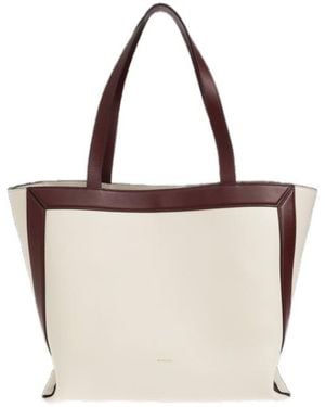 Wandler Ida Medium Tote Bag - White