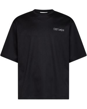 Costumein Logo Oversized T-Shirt - Black