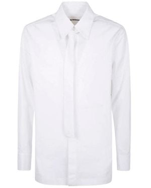 Jil Sander Long-Sleeved Shirt - White