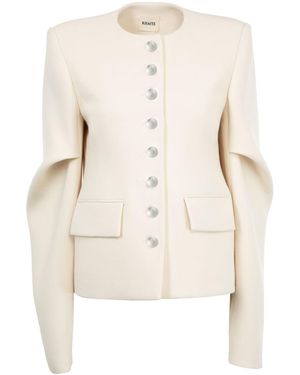 KHAITE Darlman Jacket - Natural