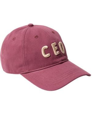 MAX&Co. Curved Brim Hat - Pink