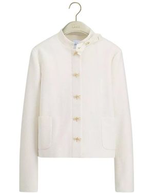 Dior Cropped Jacket - White