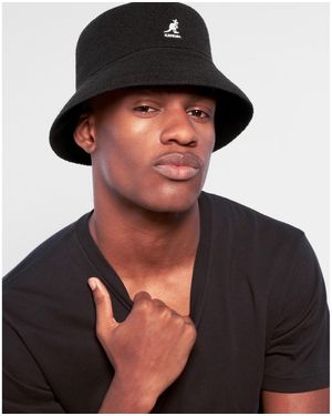 Kangol Bermuda Bucket Hat - Black