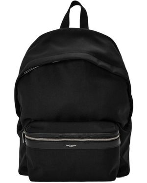 Saint Laurent Simple Backpack - Black