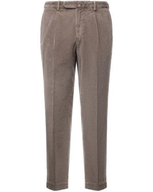 Biagio Santaniello Corduroy Pants - Gray