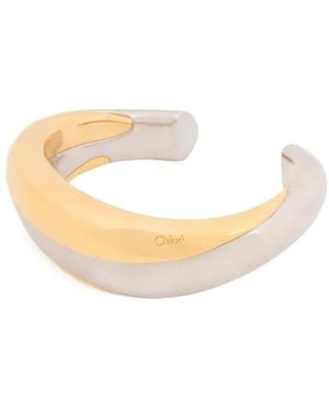 Chloé Chloé The Chloé Glaze Cuff - White