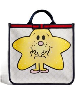 Gucci Children's Gg Tote Bag With Print - Multicolor
