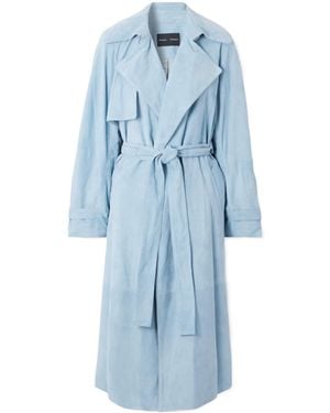 Proenza Schouler Ramona Belted Coat - Blue