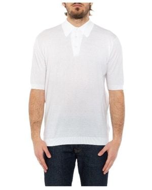 John Smedley Classic Isis Polo Shirt - White